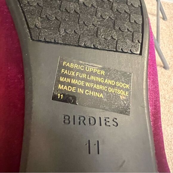 Birdies Phoebe Wild Berry Slipper - 11 - Picture 5 of 6